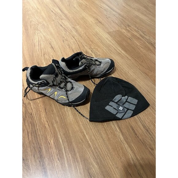 Merrell Mens Hiking Shoes J31221 Size 8A Grey & Black Mesh Rubber Soles Durable - Picture 5 of 5